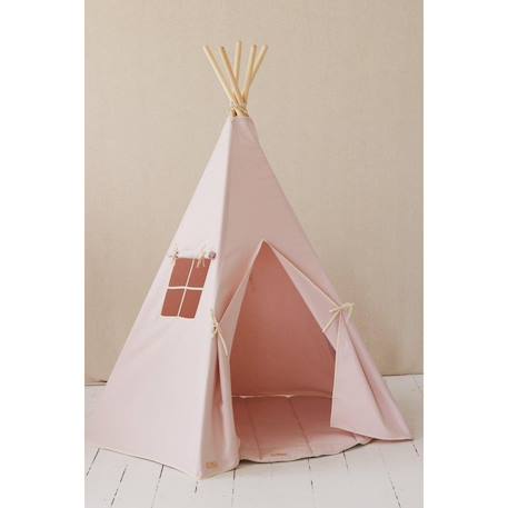 Tente tipi renard en coton Beige+Rose+Rouge 9 - vertbaudet enfant 