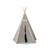 Tente tipi avec guirlande menthe en coton Bleu+Vert 6 - vertbaudet enfant 