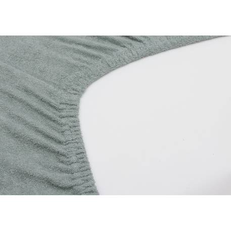 Housse matelas à langer eponge sea green en coton Vert 4 - vertbaudet enfant 