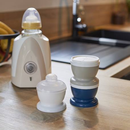 Boite transport de lait avec couvercles Bleu blanc rouge+Bleu océan 7 - vertbaudet enfant 