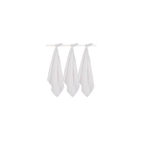 Lange gaze de coton small (3 pcs) en coton hydrophile Blanc 2 - vertbaudet enfant 