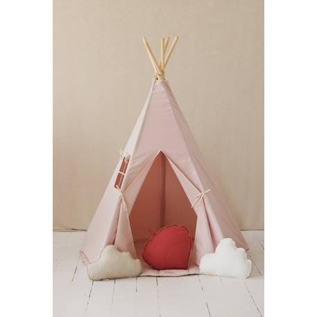 Tente tipi renard en coton Beige+Rose+Rouge 11 - vertbaudet enfant 