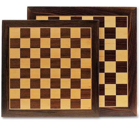 Echiquier en marqueterie Marron 2 - vertbaudet enfant 