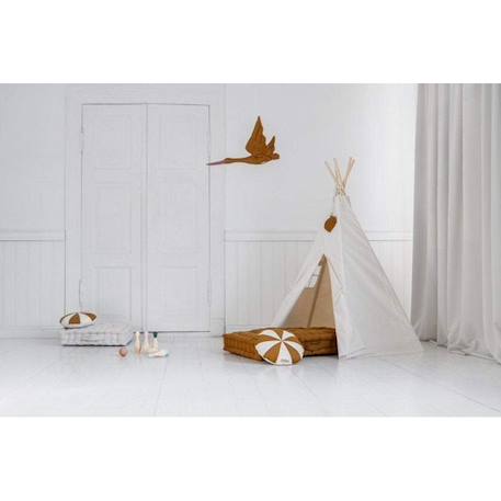 Tente tipi renard en coton Beige+Rose+Rouge 6 - vertbaudet enfant 