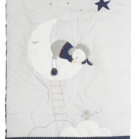 Edredon pour lit en coton perle - merlin Gris 2 - vertbaudet enfant 