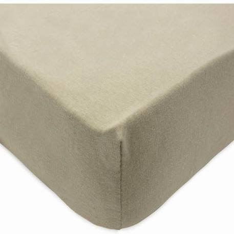 Drap housse jersey en coton Beige+Blanc+Noir+Rose+Vert+Vert poudré 18 - vertbaudet enfant 