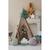 Tente tipi lin naturel en coton Beige 2 - vertbaudet enfant 