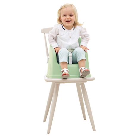 Rehausseur youpla avec tablette Bleu océan+Terracotta+Vert céladon 12 - vertbaudet enfant 