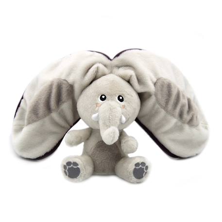 Peluche flipetz eléphant aubergine Violet 4 - vertbaudet enfant 