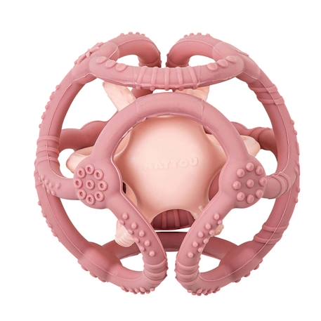 Set 2 balles silicone rose Rose 1 - vertbaudet enfant 