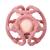 Set 2 balles silicone rose Rose 1 - vertbaudet enfant 