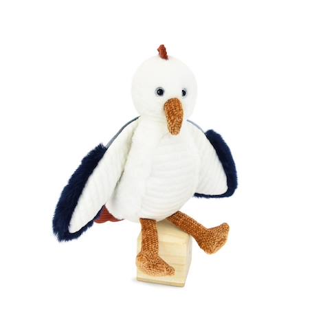 Peluche mouette blanche Blanc 1 - vertbaudet enfant 