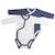 Bodies bébé à manches longues lot de 2 Beige+Blanc+Blanc cassé+Blanc et bleu+Blanc et noir+Blanc/bleu+Blanc/gris+Blanc/noir+Rose+Rose/blanc 22 - vertbaudet enfant 