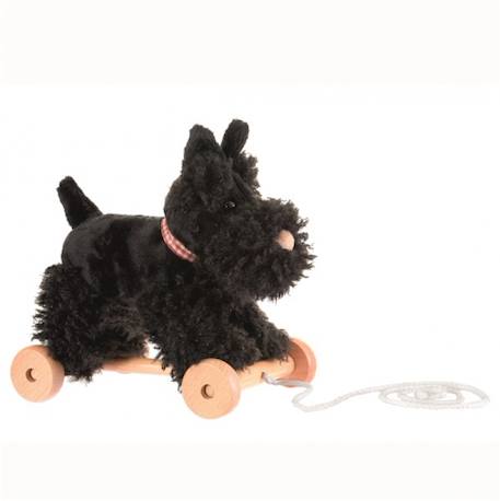 Walter le chien à tirer Noir 1 - vertbaudet enfant 