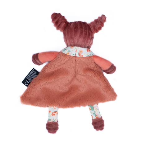 Doudou en velours côtelé Rose 3 - vertbaudet enfant 