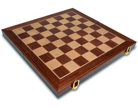 Jeu d'echecs pliable (41 x 41 cm) Marron 3 - vertbaudet enfant 