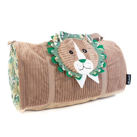 Sac week-end jélékros le lion Gris 1 - vertbaudet enfant 