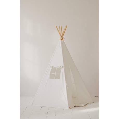 Tente tipihe neige en coton Blanc 3 - vertbaudet enfant 