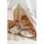 Tente tipi folk à volants en coton Beige 5 - vertbaudet enfant 