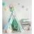 Tente tipi renard en coton Beige+Rose+Rouge+Vert 21 - vertbaudet enfant 