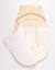 Nid d'ange ourson en sherpa 5 attaches - orsino Beige+Marron 3 - vertbaudet enfant 