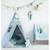 Tente tipi avec guirlande menthe en coton Bleu+Vert 11 - vertbaudet enfant 