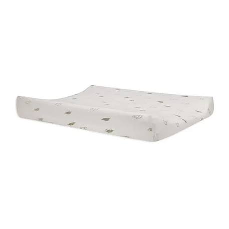 Housse matelas à langer jersey en coton Beige+Beige foncé+Beige jungle+Blanc cassé+Nostalgic ride+Nougat+Nougat miffy+Riverside+Vert d'eau+Vert olive 40 - vertbaudet enfant 