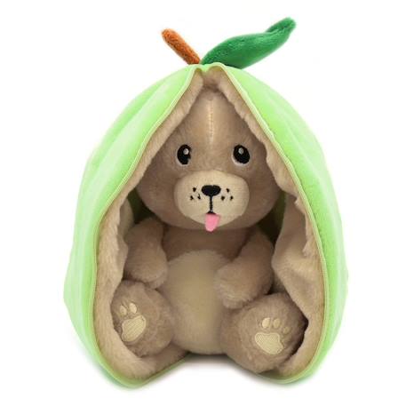 Peluche flipetz chien pomme Vert 1 - vertbaudet enfant 
