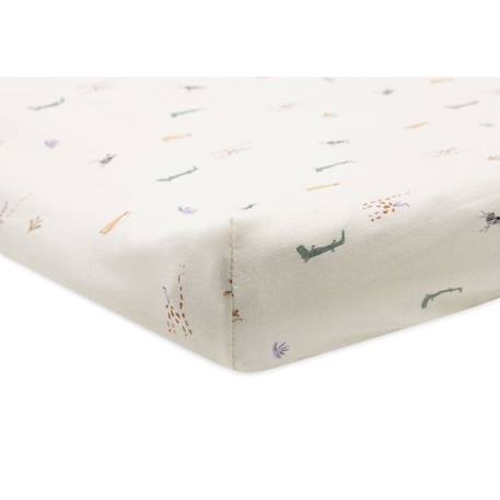 Housse matelas à langer jersey en coton Beige+Beige foncé+Beige jungle+Blanc cassé+Nostalgic ride+Nougat+Nougat miffy+Riverside+Vert d'eau+Vert olive 12 - vertbaudet enfant 