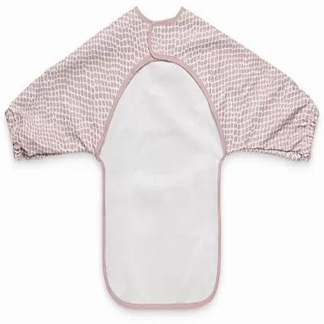 Bavoir à manches imperméable Blanc, marron clair+Blanc, rose, bleu+Bleu, blanc+Rose tendre 15 - vertbaudet enfant 
