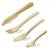 Couverts de dinette en bois Beige 2 - vertbaudet enfant 