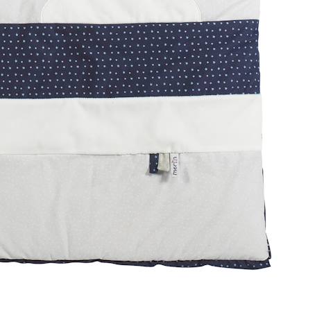 Edredon pour lit bébé en coton perle - merlin Gris 3 - vertbaudet enfant 