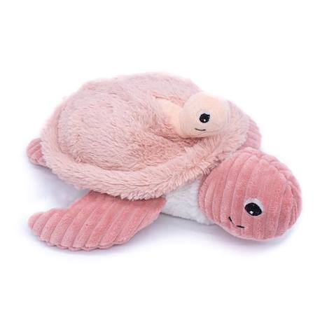 Peluche maman bébé tortue Rose 1 - vertbaudet enfant 
