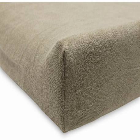 Housse matelas à langer éponge (2 pcs) en coton Biscuit+Caramel & biscuit+Ivoire+Ivoire & nougat+Nougat+Vert olive+Vert poudré 27 - vertbaudet enfant 