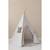 Tente tipi pigeon lin naturel en coton Gris 4 - vertbaudet enfant 