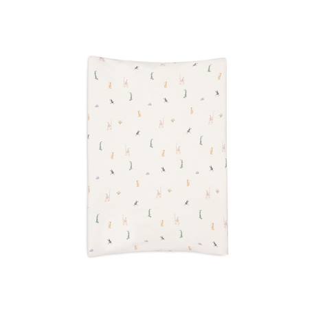 Housse matelas à langer jersey en coton Beige+Beige foncé+Beige jungle+Blanc cassé+Nostalgic ride+Nougat+Nougat miffy+Riverside+Vert d'eau+Vert olive 11 - vertbaudet enfant 