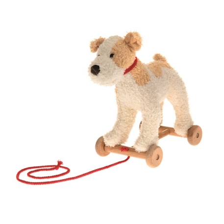 Eliot le chien à tirer Beige 1 - vertbaudet enfant 