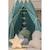 Tente tipi avec guirlande menthe en coton Bleu+Vert 5 - vertbaudet enfant 