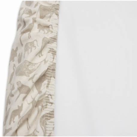 Housse matelas à langer jersey en coton Beige+Beige foncé+Beige jungle+Blanc cassé+Nostalgic ride+Nougat+Nougat miffy+Riverside+Vert d'eau+Vert olive 25 - vertbaudet enfant 