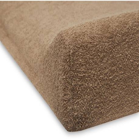 Housse matelas à langer éponge en coton Beige+Blanc+Gris+Marron clair+Noir+Rose sauvage+Vert olive 13 - vertbaudet enfant 