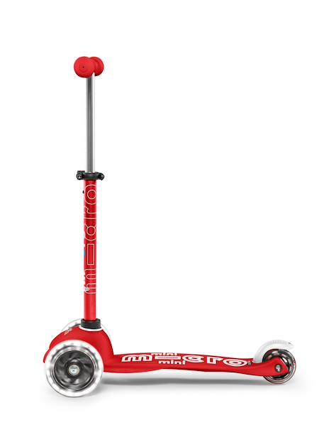 Trottinette 3 roues mini micro deluxe  led Bleu nuit+Rose+Rouge+Vert d'eau+Vert menthe+Violet 16 - vertbaudet enfant 