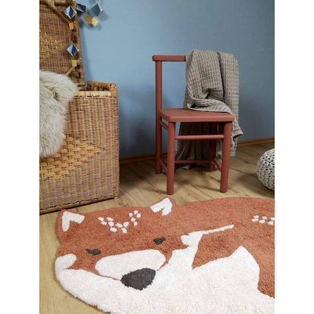 Tapis chambre enfant coton lavable little wolf Multicolore 6 - vertbaudet enfant 