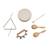 Set d'instruments de percussion Beige 1 - vertbaudet enfant 