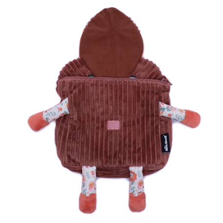 Sac à dos enfant velours Rose 4 - vertbaudet enfant 