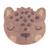 Tapis chambre enfant coton lavable petit léopard little sören Marron 1 - vertbaudet enfant 