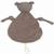 Doudou attache sucette biche Blanc, marron+Marron savanne+Vert tendre 6 - vertbaudet enfant 