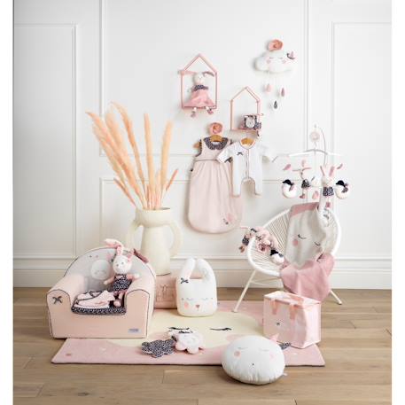 Gigoteuse en coton - miss fleur de lune Rose 4 - vertbaudet enfant 