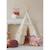 Tente tipi boho à volants en coton Beige 2 - vertbaudet enfant 