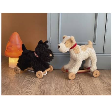 Eliot le chien à tirer Beige 3 - vertbaudet enfant 