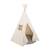 Tente tipi avec tapis en coton Beige 1 - vertbaudet enfant 